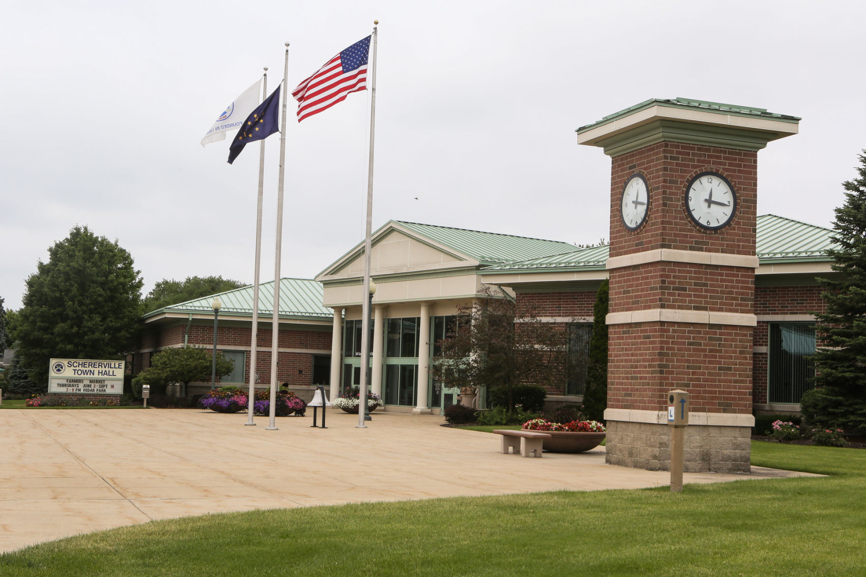 Schererville Town Hall, 10 E. Joliet St., Schererville